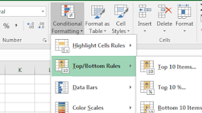 Gunakan Conditional Formatting Untuk Mengatur Pemformatan Otomatis Dalam Excel